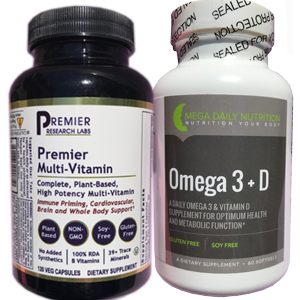 Premier Multi-Vitamin, Omega3+D